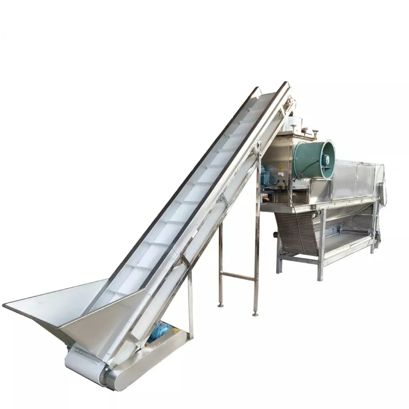 Sjálfvirk hvítlauksskelli vél