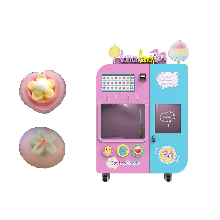 Blóma bómullar nammi sjálfsalar