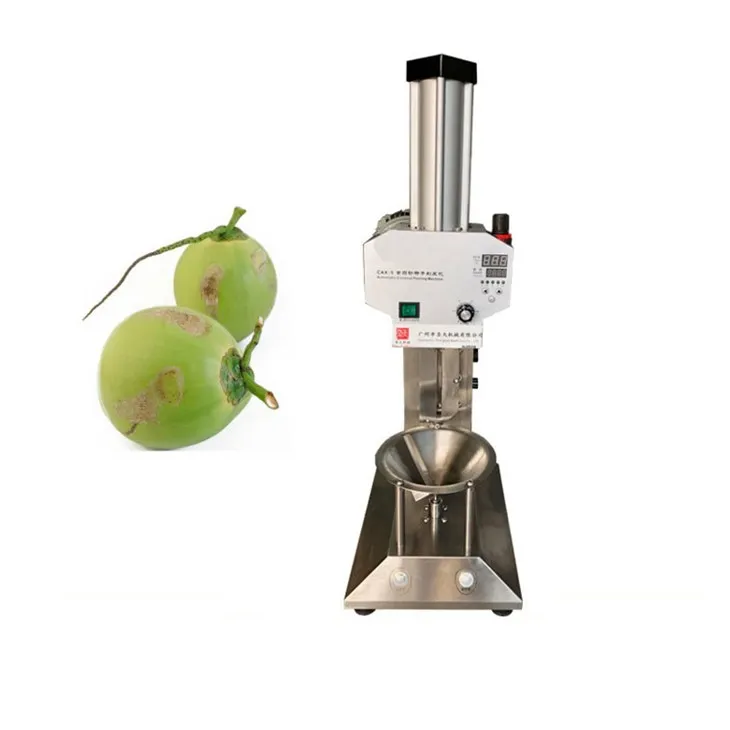 Græn kókoshneta flögnun vél